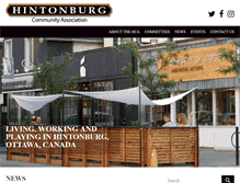 Tablet Screenshot of hintonburg.com